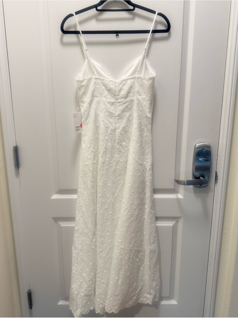 Nia Alejandra Dress Cotton Midi Dress size S NWT - Picture 7 of 8